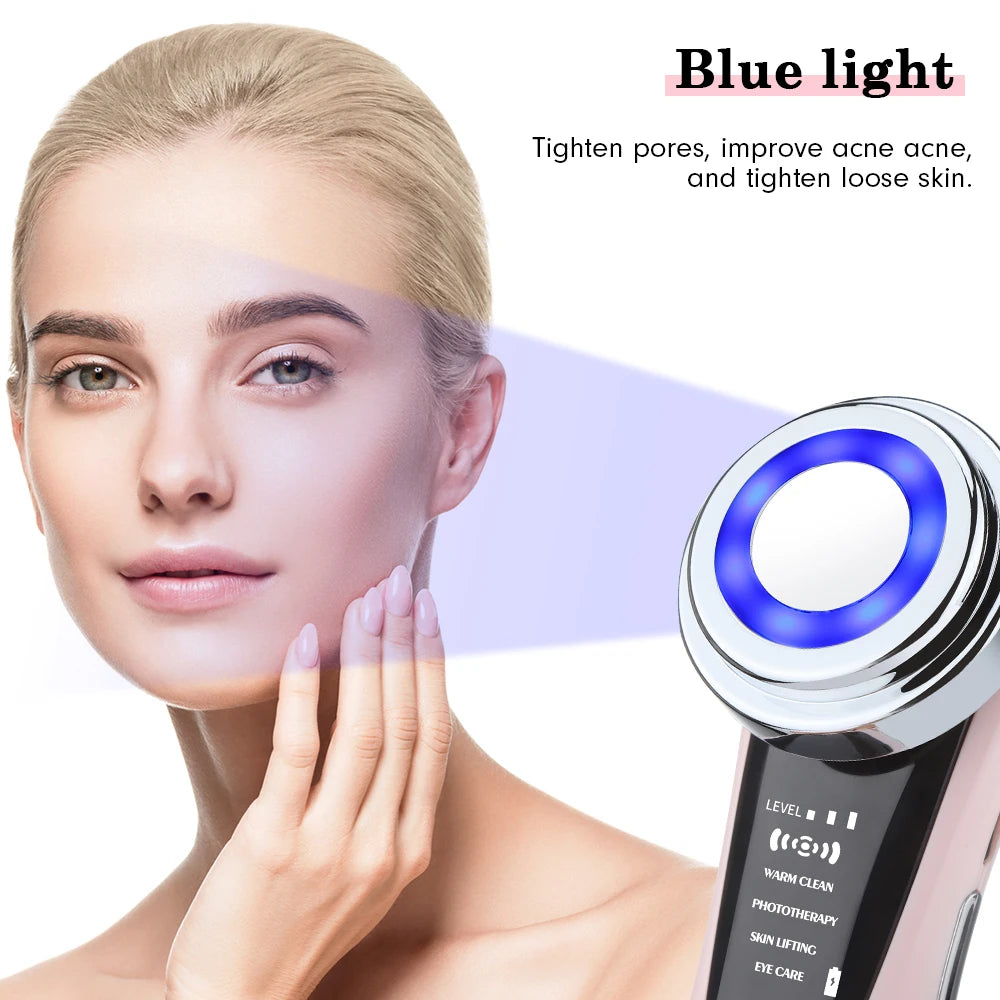 Facial Beauty Massage Device Electric Face Clean Massager Face Skin Care Skin Rejuvenation Lifting Tighten Multifunctional